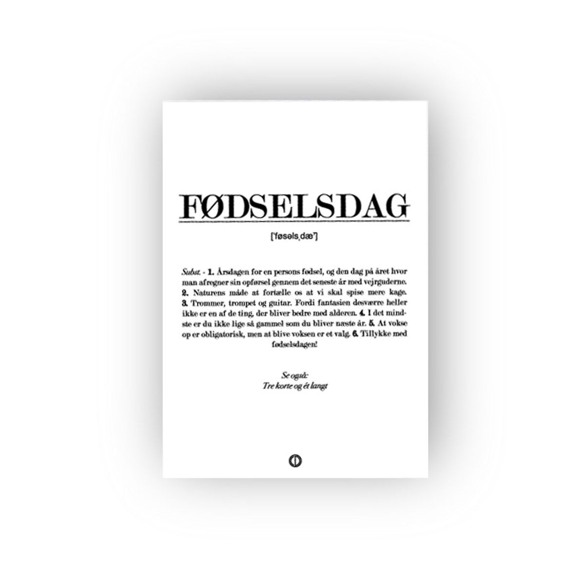 FØDSELSDAG