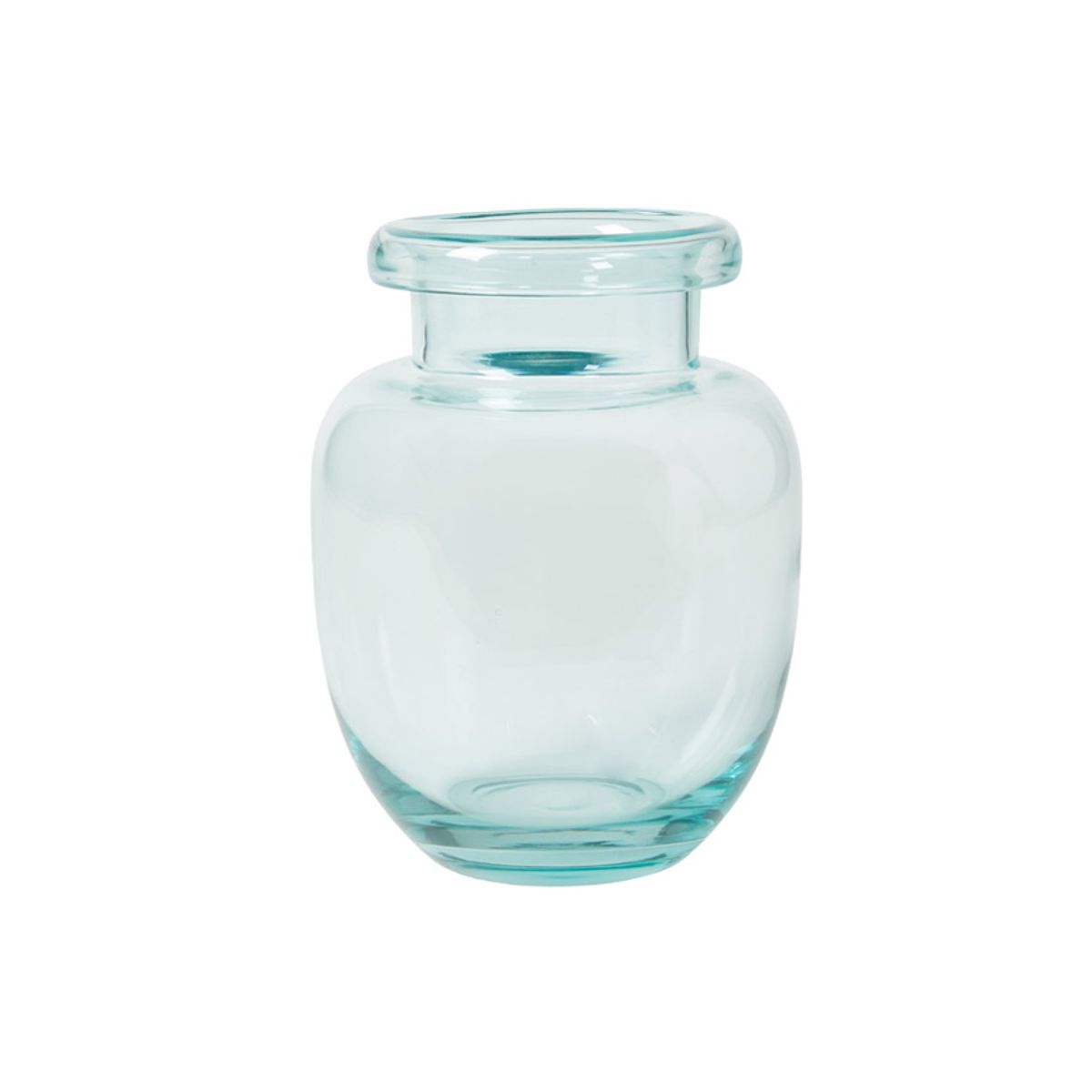 GLAS VASE AQUA 151181