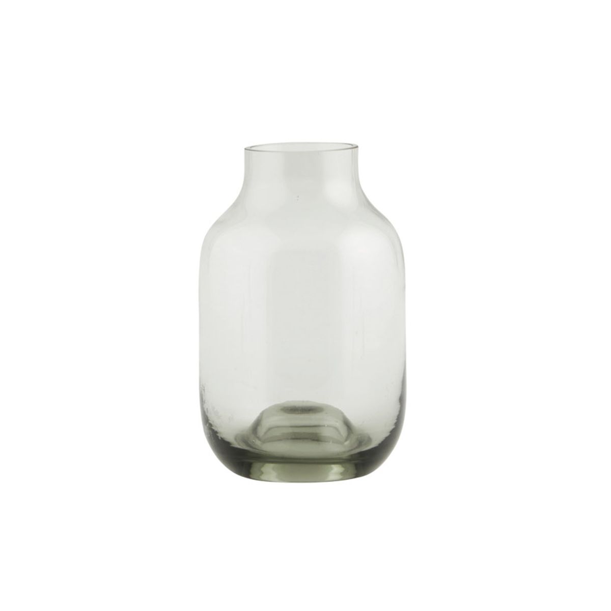 GRÅ GLAS VASE