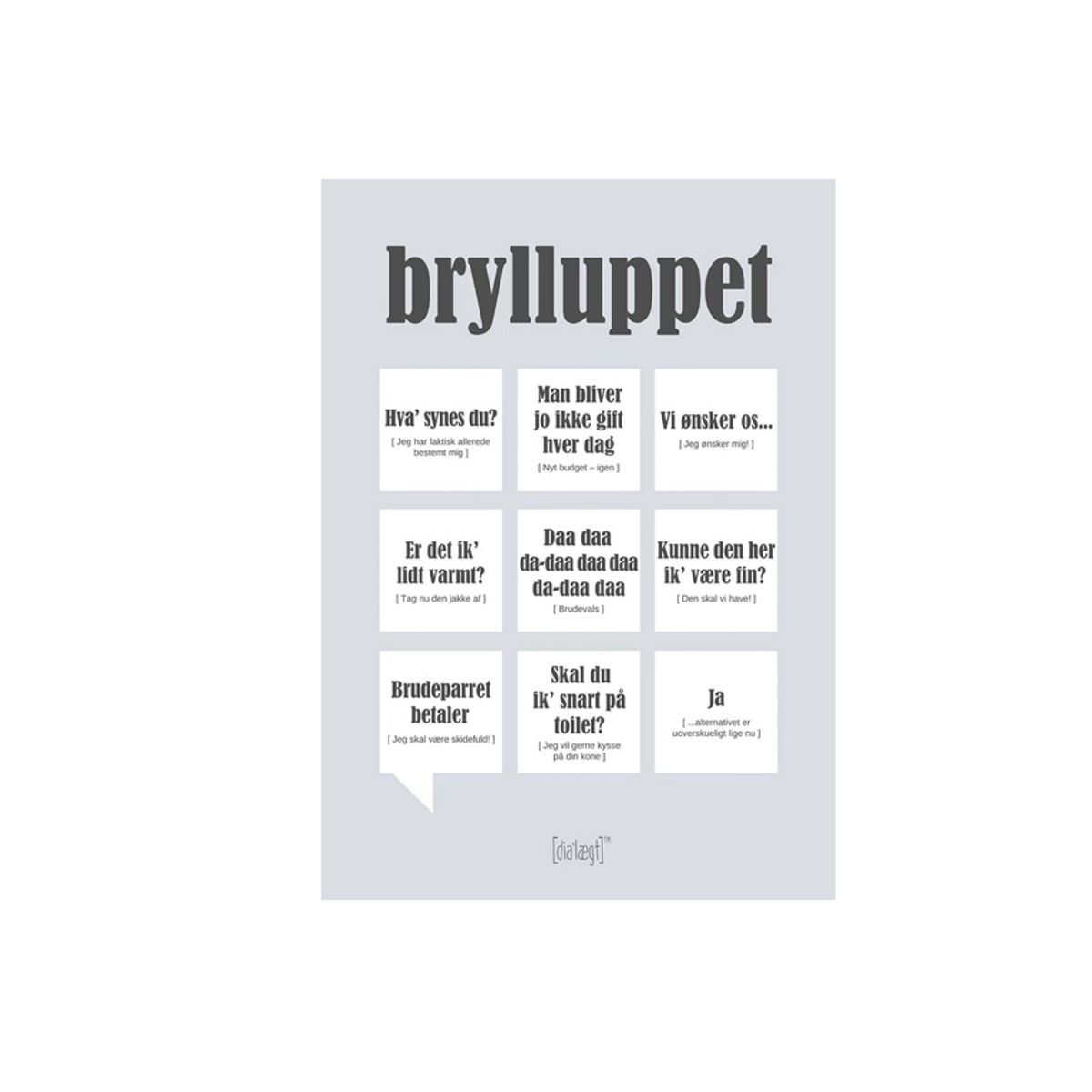 BRYLLUPPET