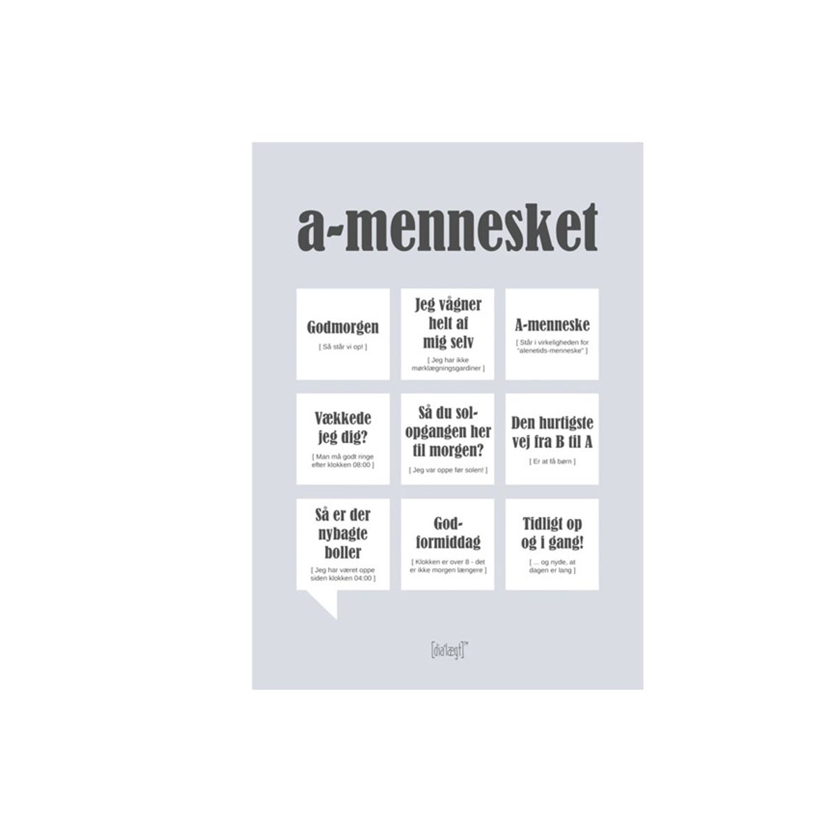 A-MENNESKET