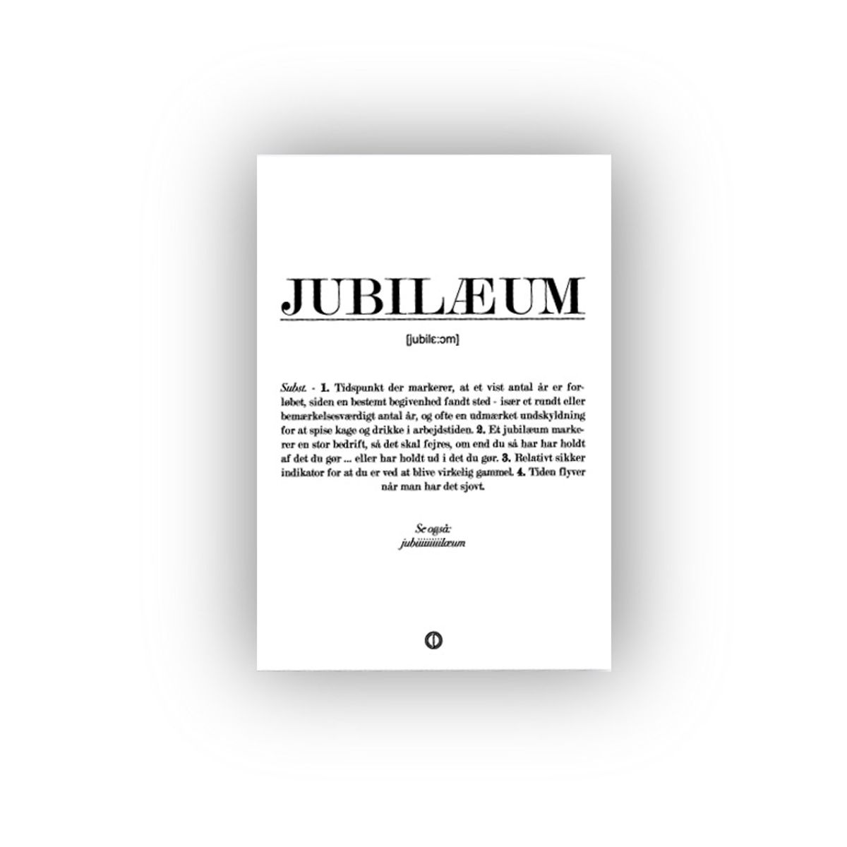 JUBILÆUM