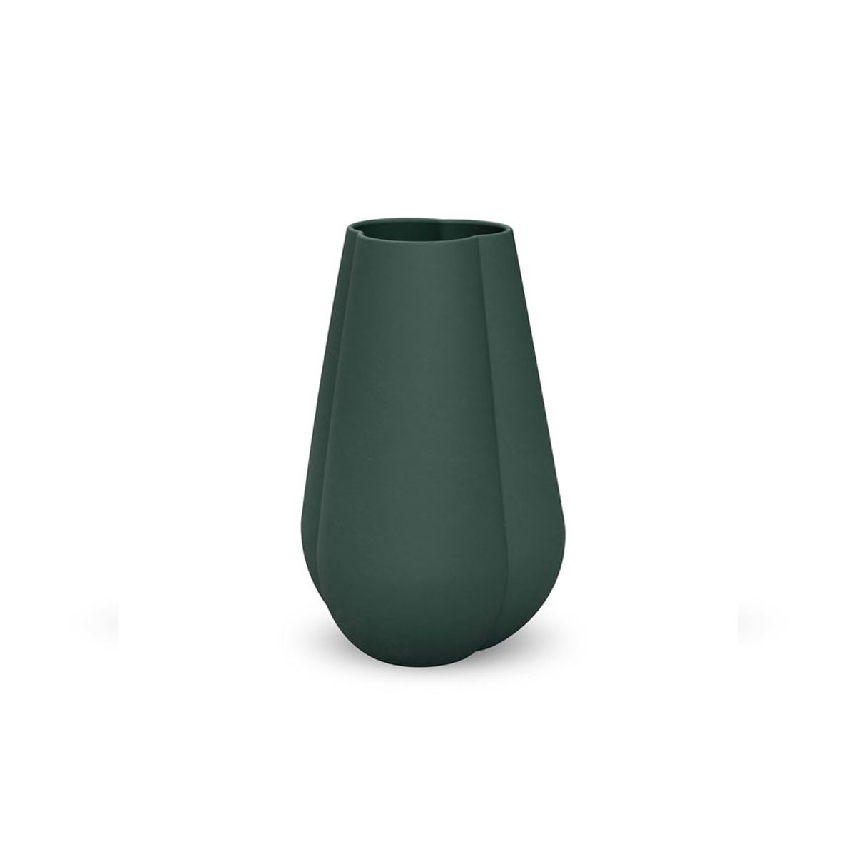 CLOVER VASE DARK GREEN