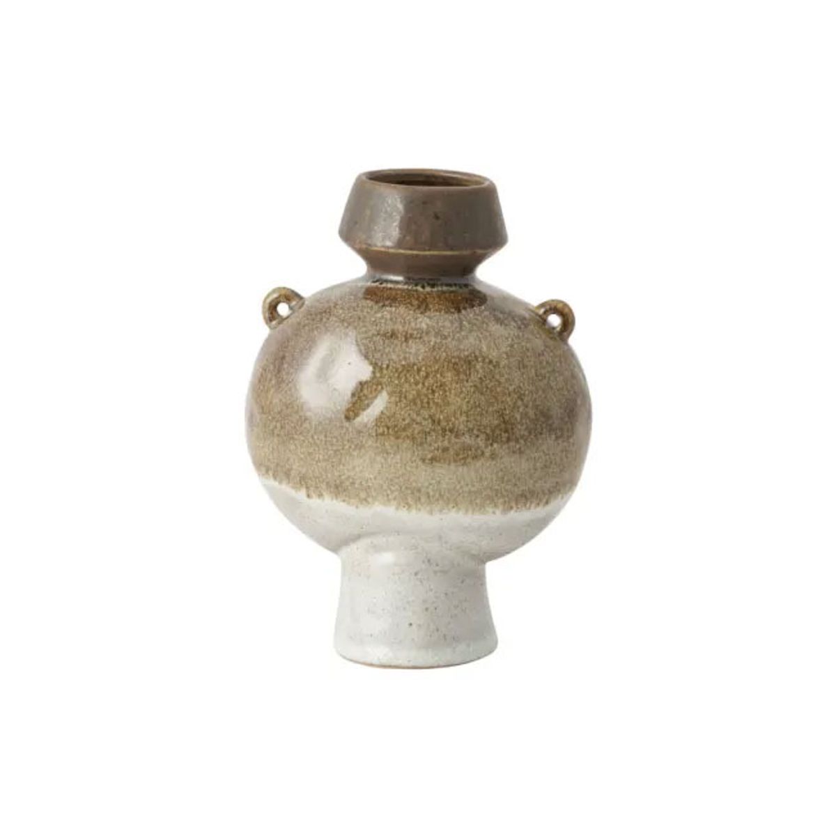 LIVA VASE BEIGE H23CM