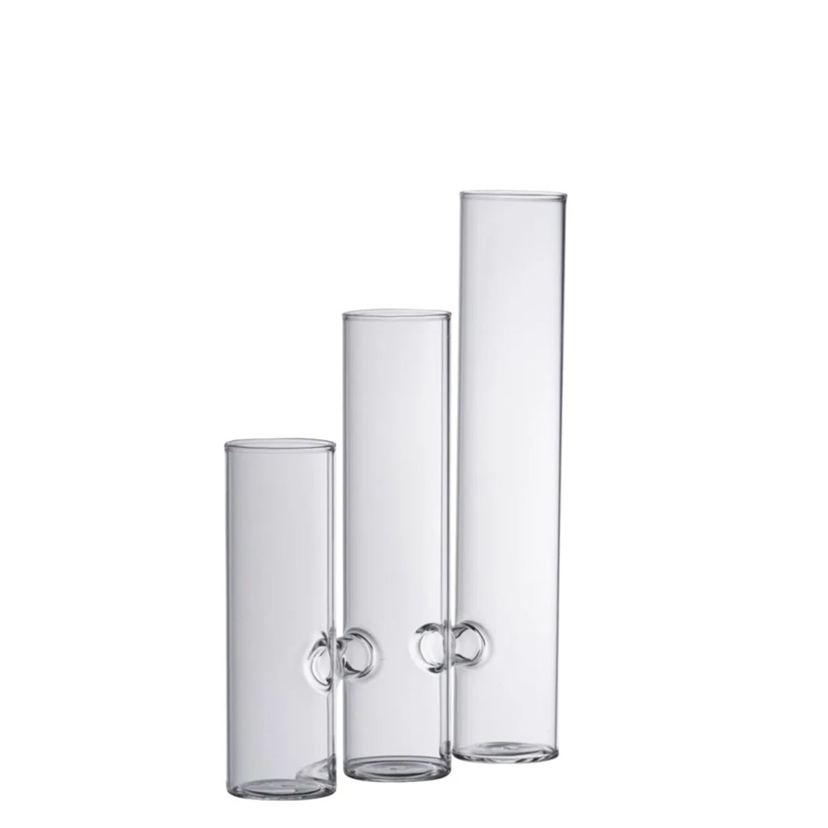 PERCY VASE KLART GLAS