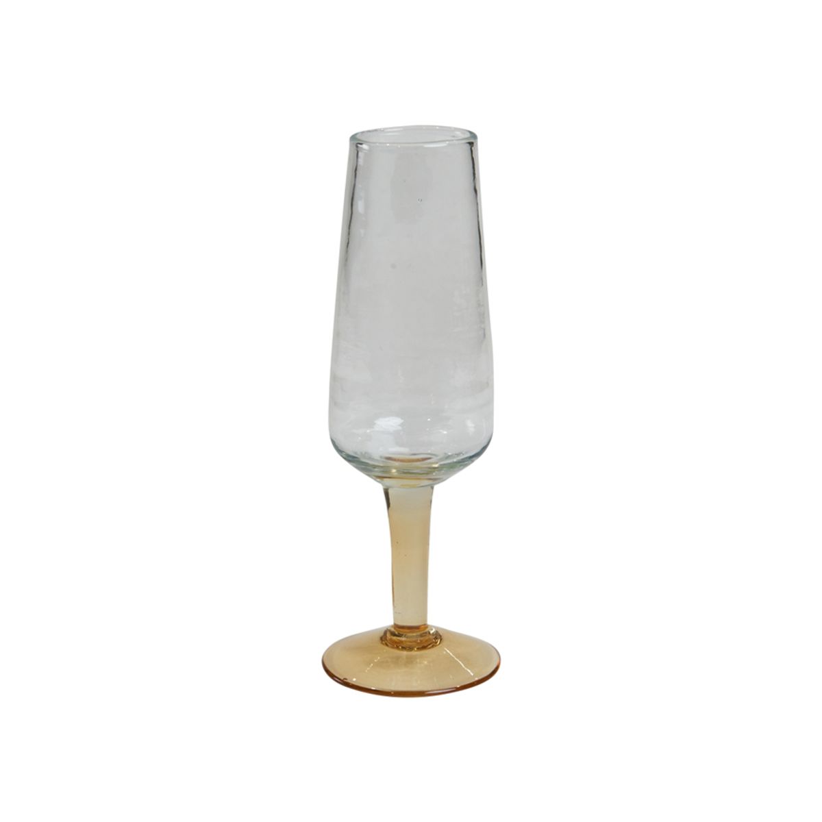 CHAMPAGNEGLAS GUL FOD