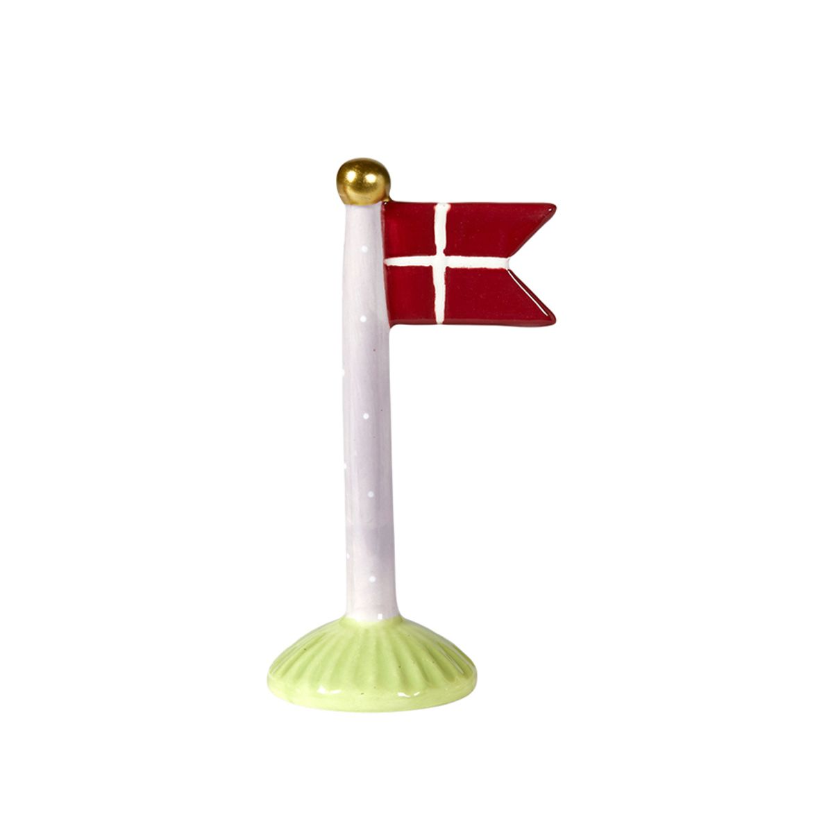 KERAMIK FLAG H14CM