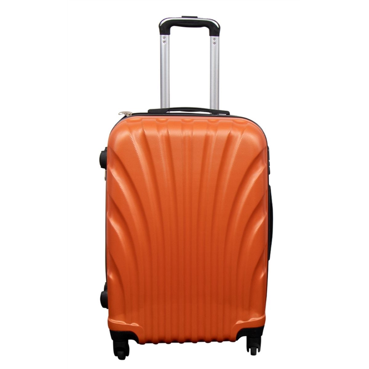 Kuffert - Hardcase kuffert - Str. Medium - Orange musling - Eksklusiv rejsekuffert