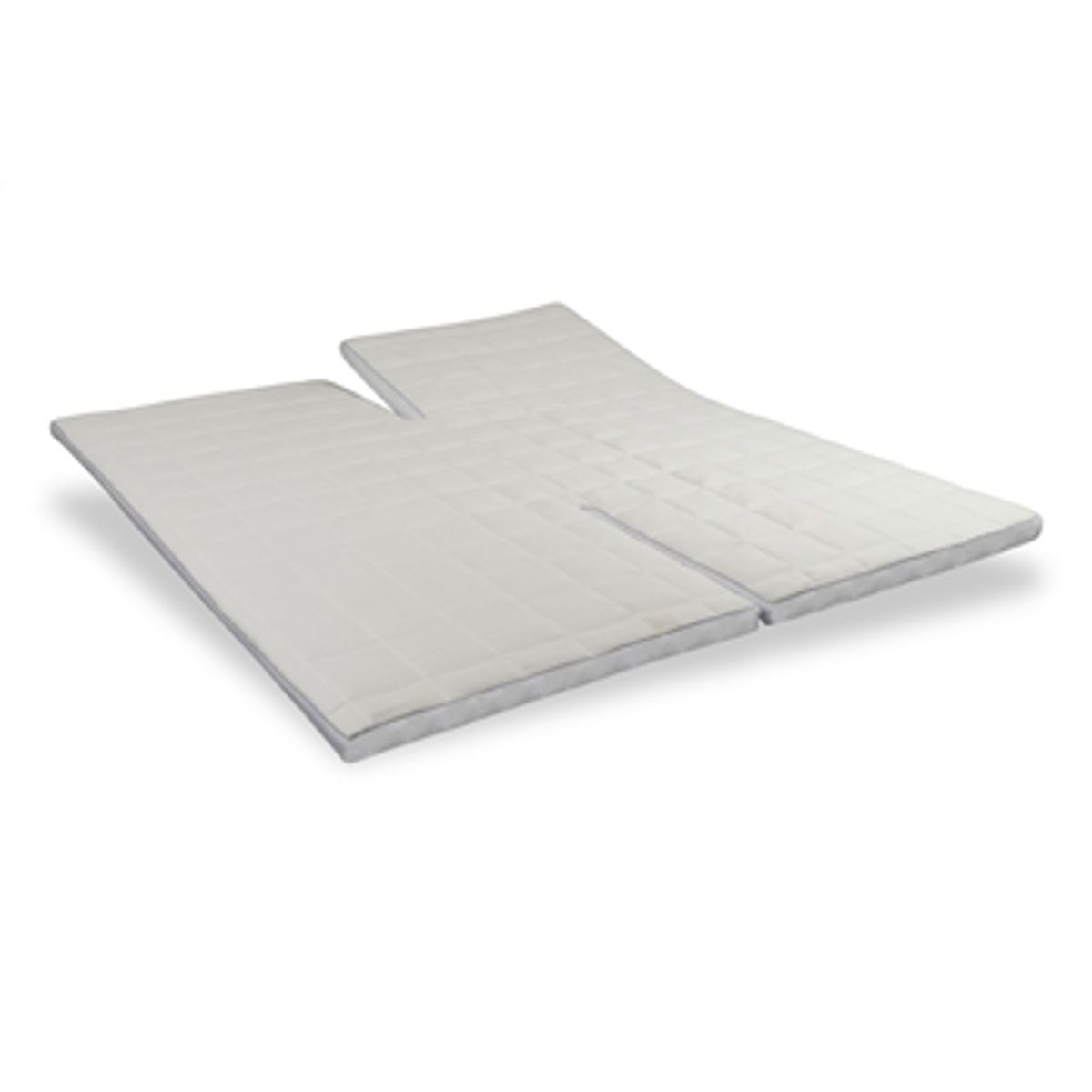 Topmadras med H-split - 160x210 cm 5 cm høj - Advance Memory skum - Zen Sleep - Ergonomisk topmadras