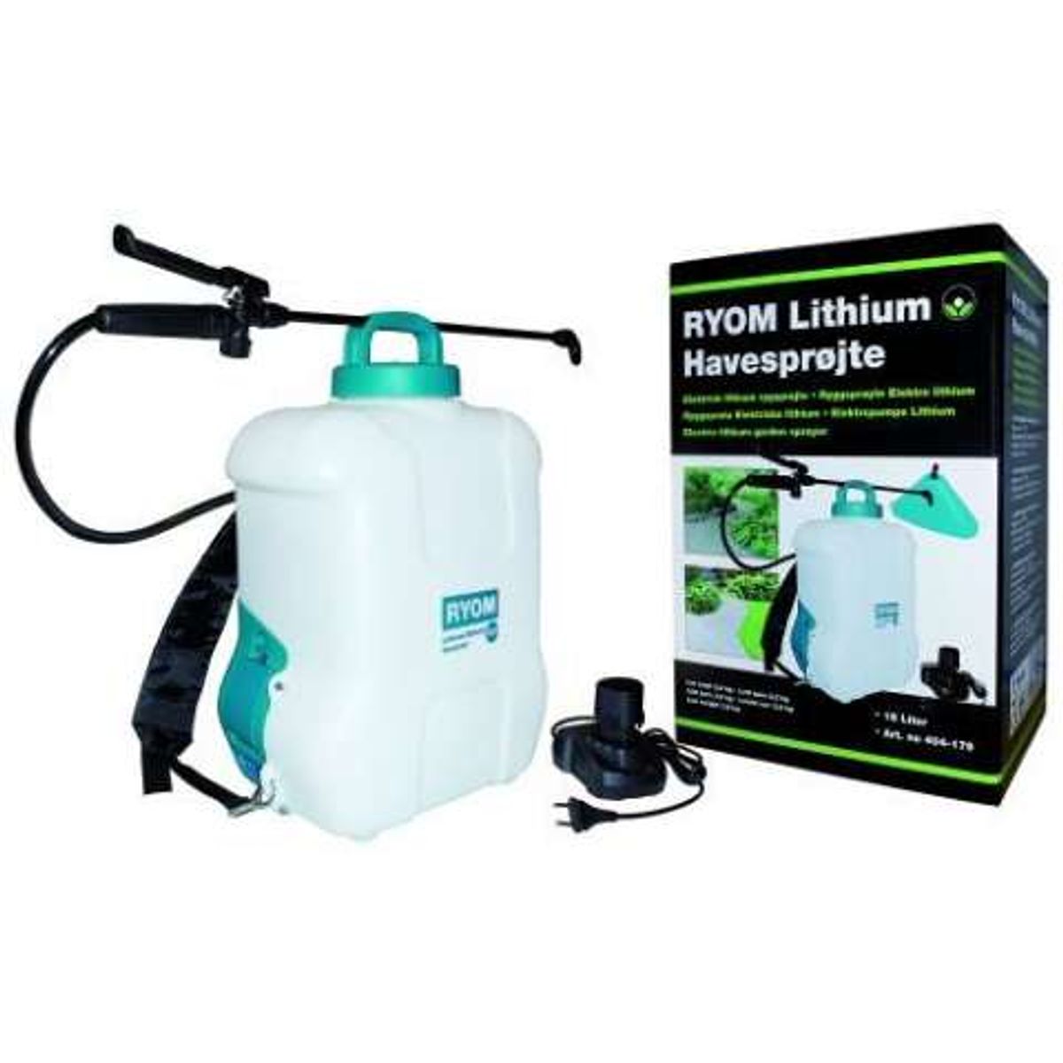 Elsprøjte m/lithium batteri 16L