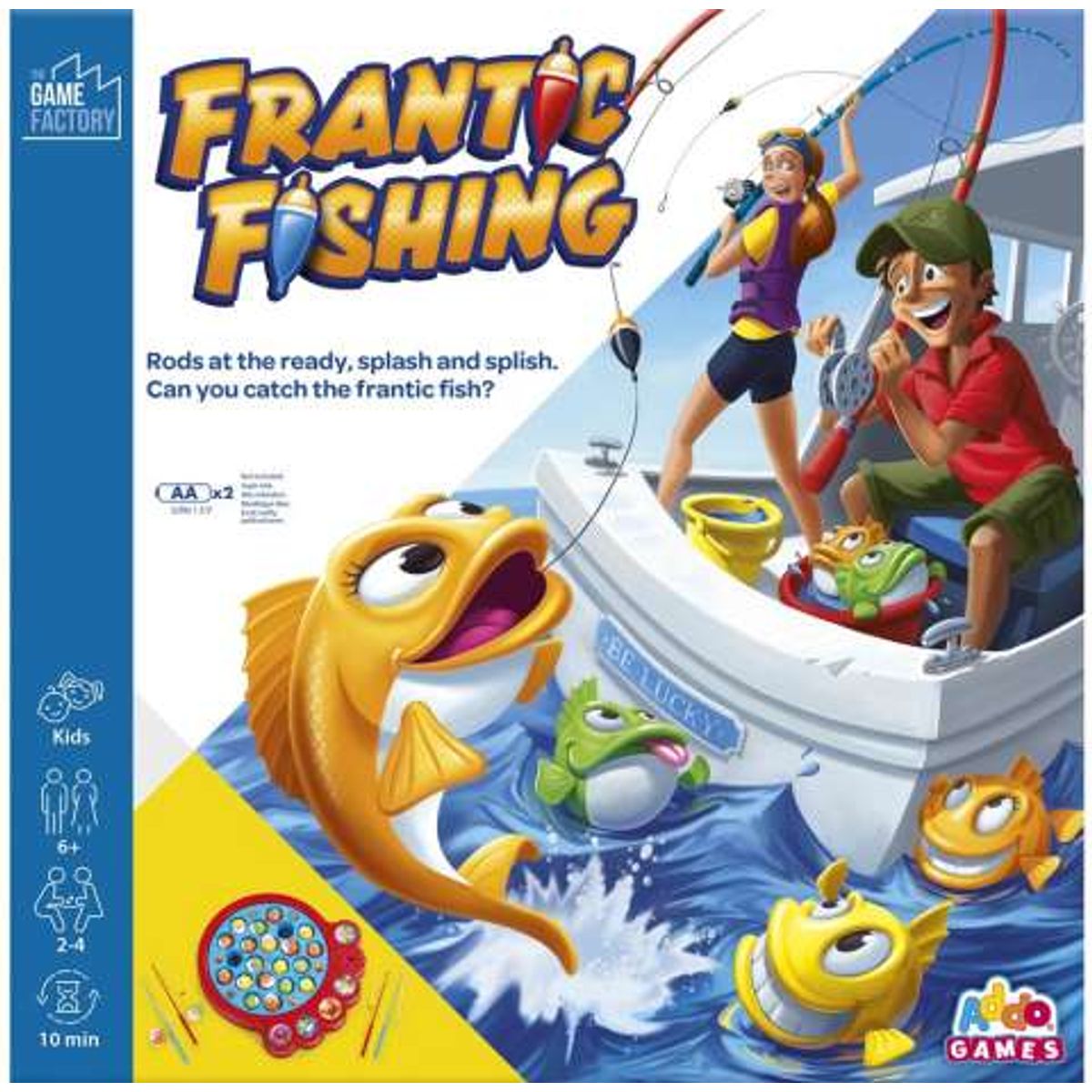 Franctic Fishing - fiskespil