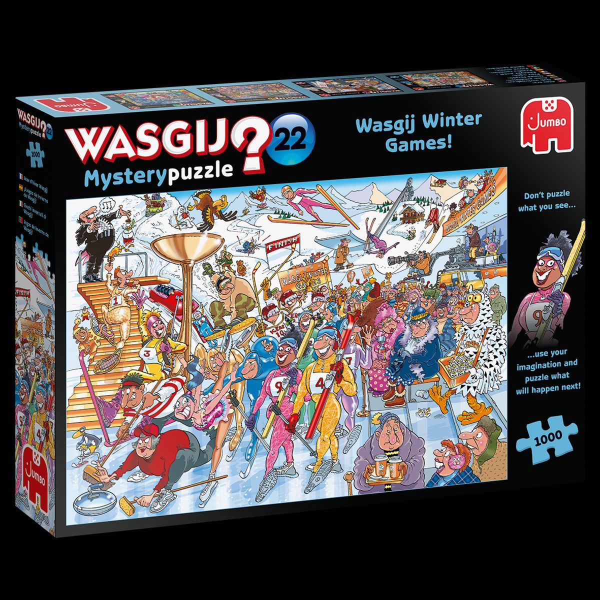 Wasgij Mystery 22 - Vinter OL - 1000 brikker