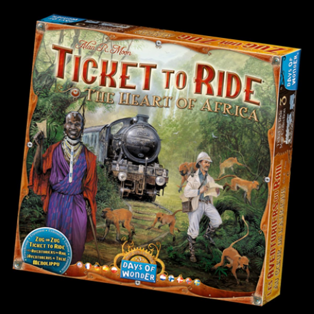 Ticket To Ride: Heart of Africa - Map Collection #3