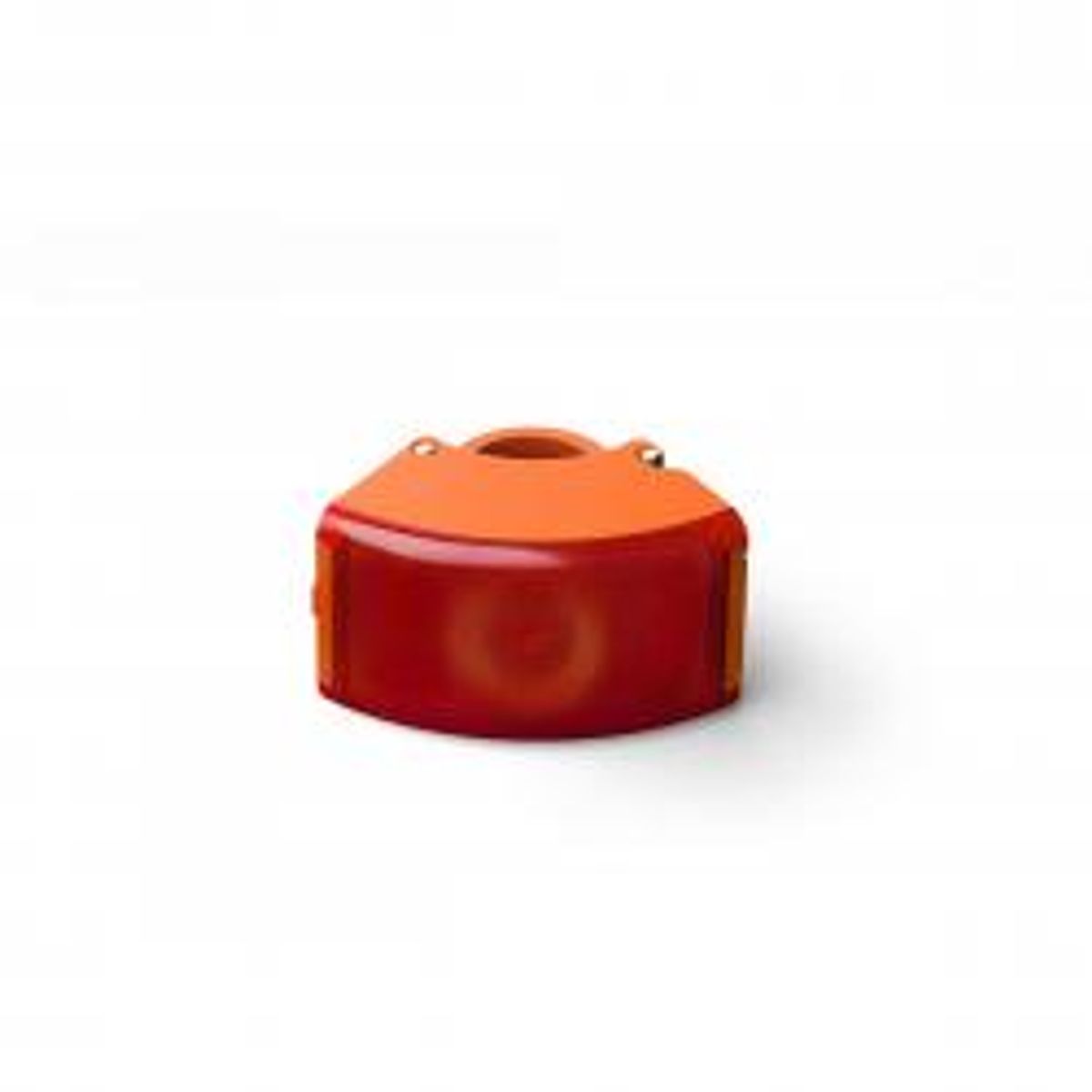 Bookman Curve Rear Light Genopladelig Baglygte - Orange - Cykellygte