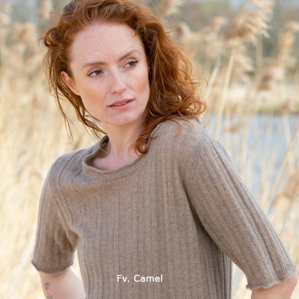 Gorridsen Design - Leonora bluse camel