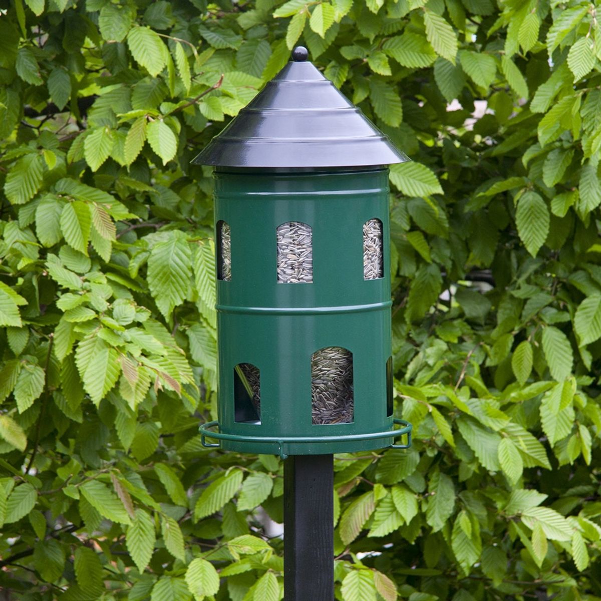 Wildlife Garden - Metal foderautomat Gigant grøn