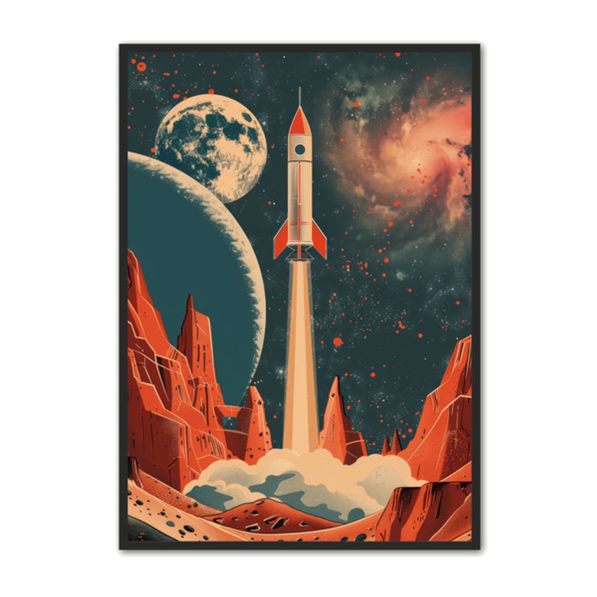 Science Fiction Plakat 34 - Retro