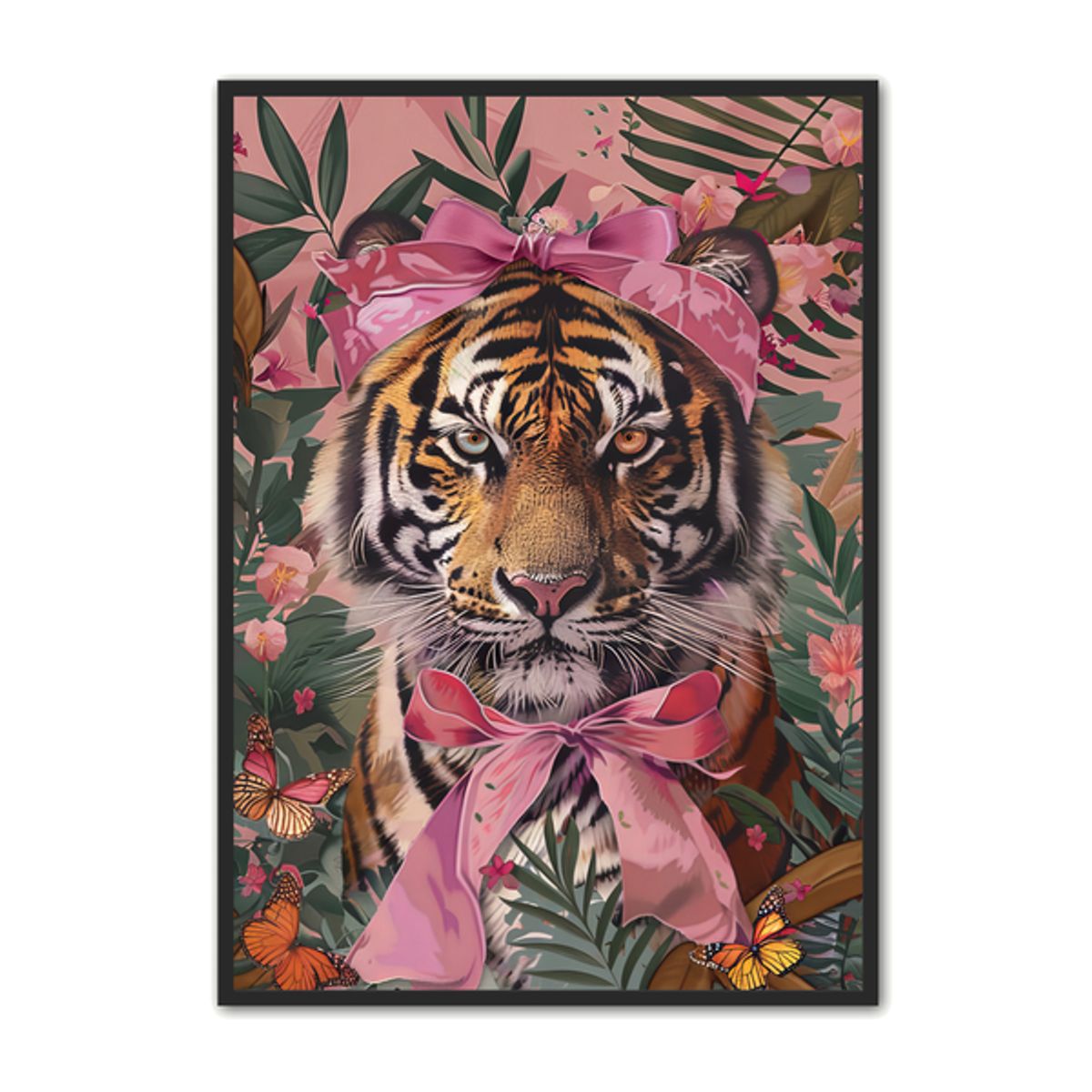 Tiger Plakat 25 - Dyreplakater