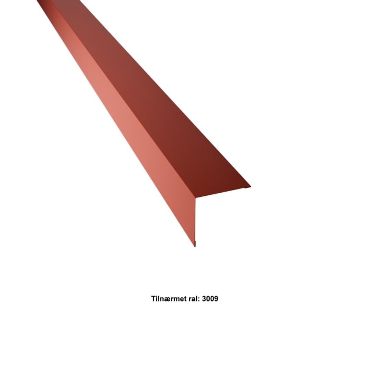 Udvendigt hjørne lille. 70-70x2000 mm. - Svenskrød - 40 års garanti (0,50)