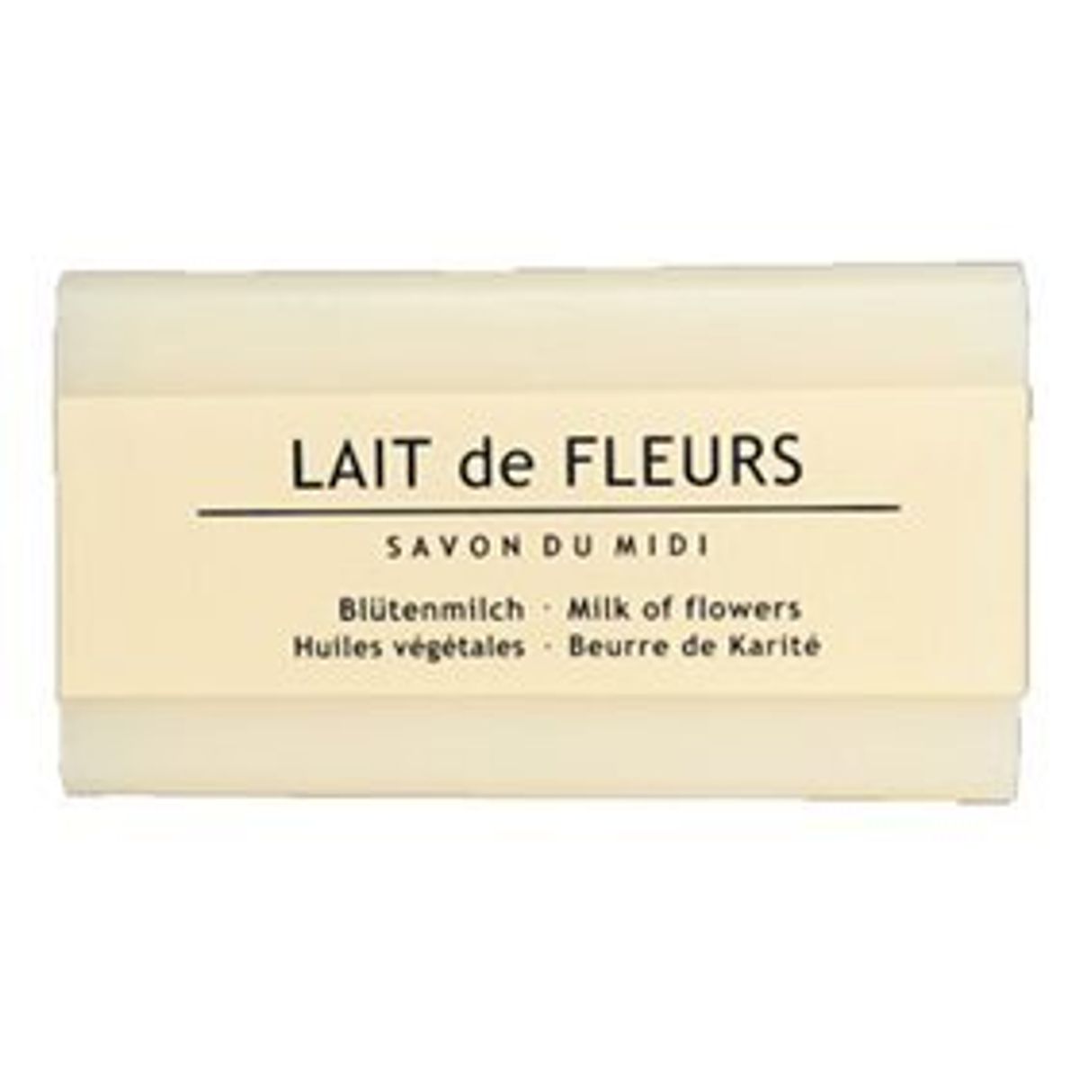 Midi sæbe Blomstermælk m sheasmør Vegan Lait de Fleurs, 100g.