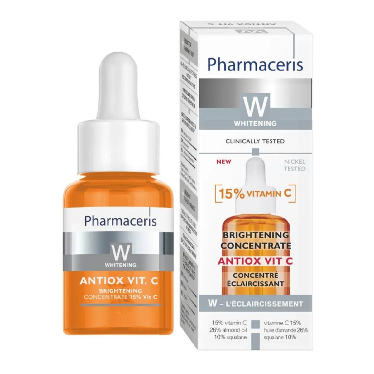 Pharmaceris W Brightening Concentrate med 15% Vitamin C, 30ml.