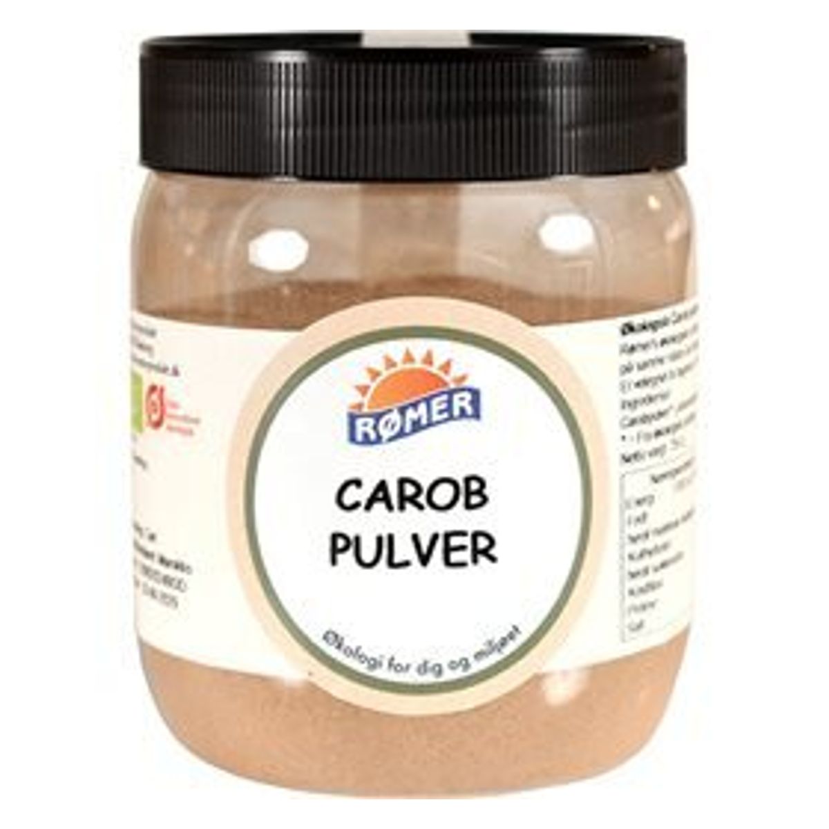 Rømer Carob pulver Ø, 250g.