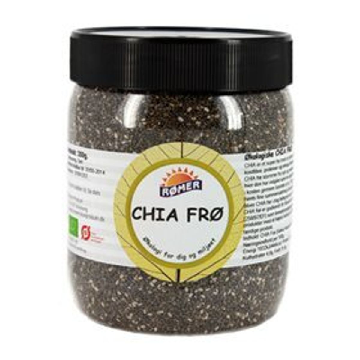 Rømer Chia frø Ø, 250g.