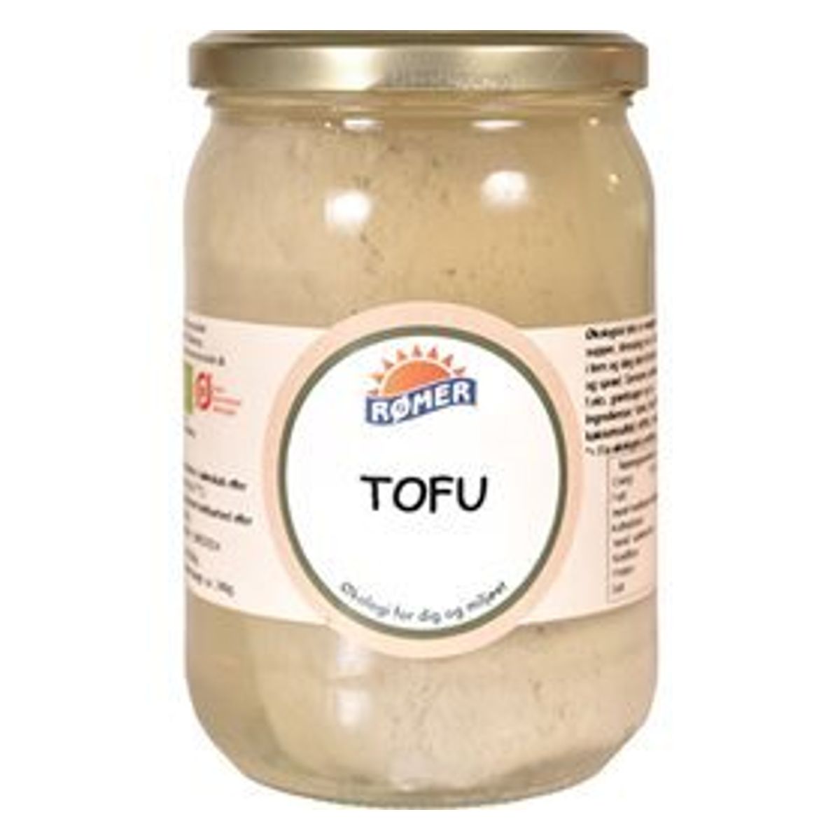 Rømer Tofu i glas Ø, 500g.