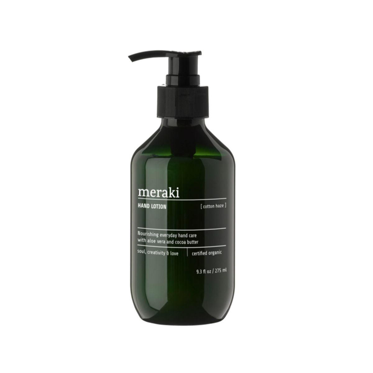 Meraki Hand Lotion Cotton Haze, 275ml.