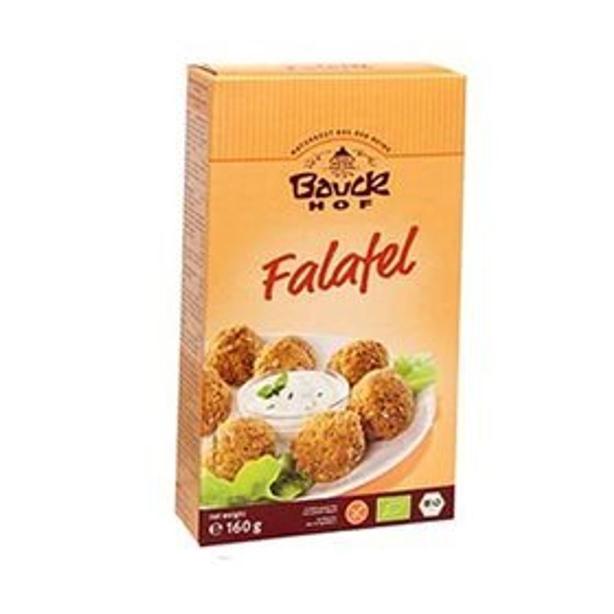 Bauckhof Falafelmel gl. fri Ø Bauckhof, 160g.