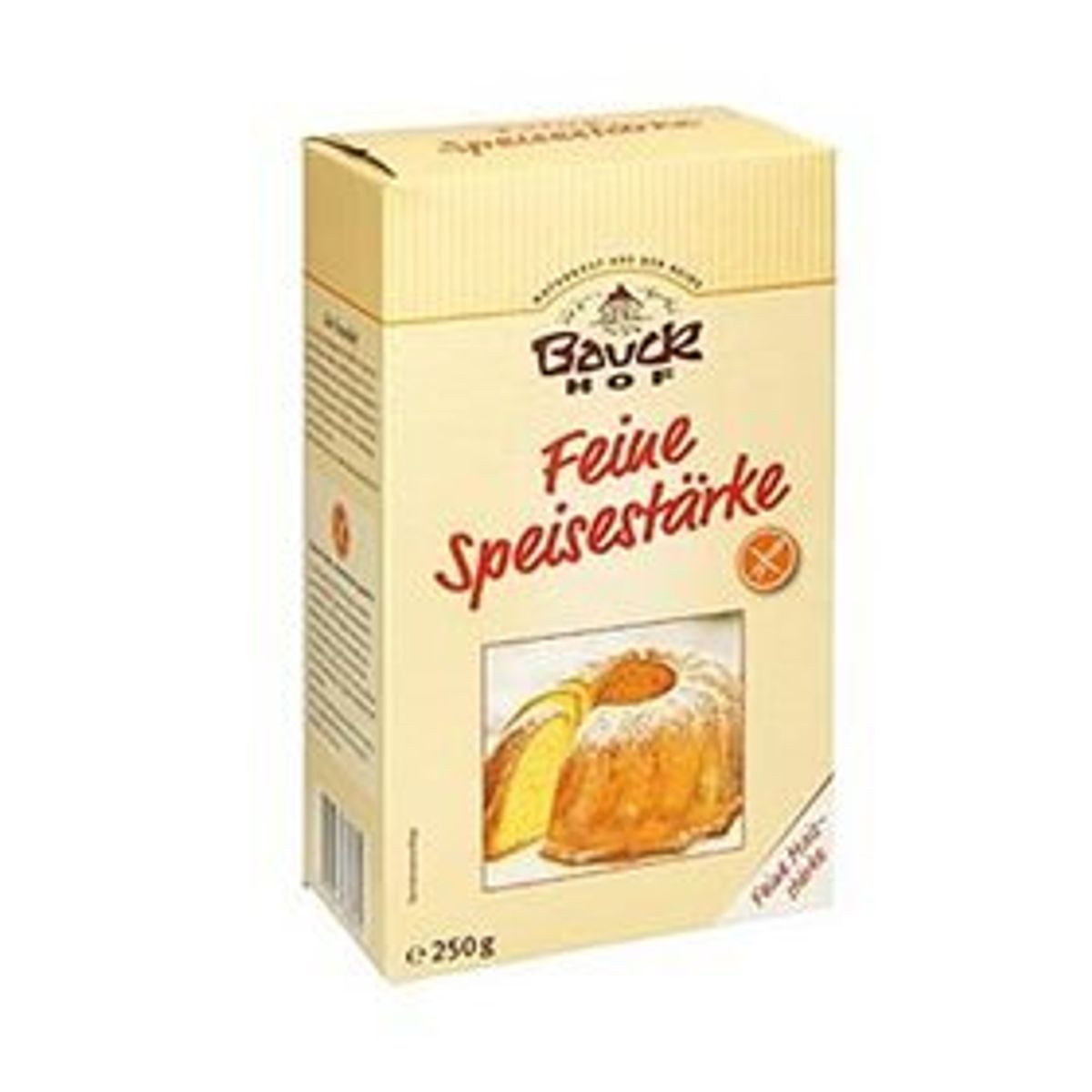 Bauckhof Majsstivelse gl. fri Ø, 250g.