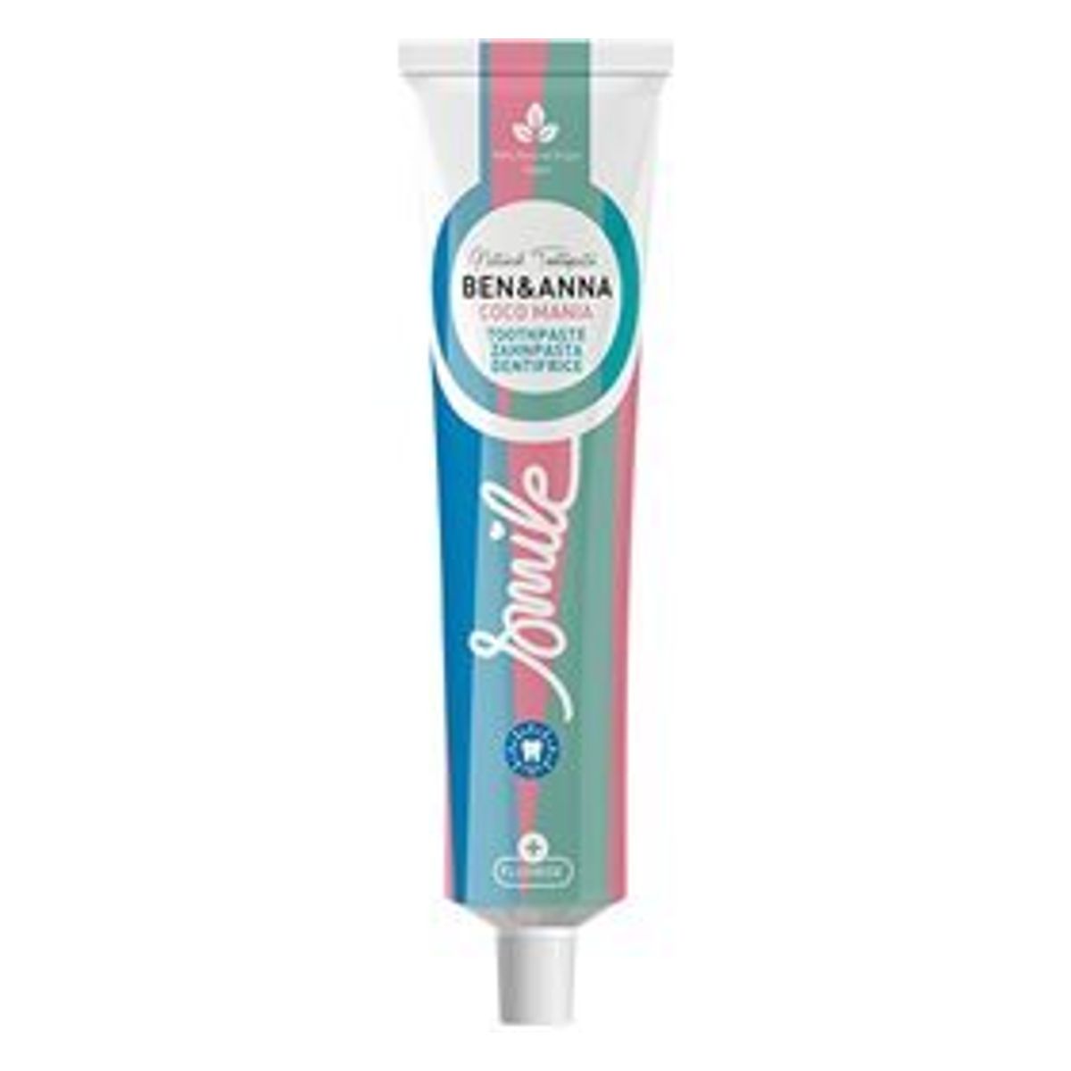 Ben & Anna Toothpaste Coco Mania + Fluoride, 75ml.