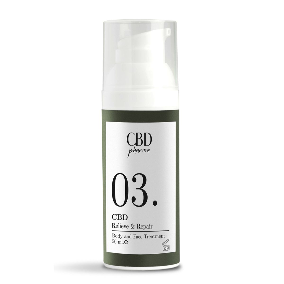 CBD Pharma 03 Relieve & Repair, 50ml.