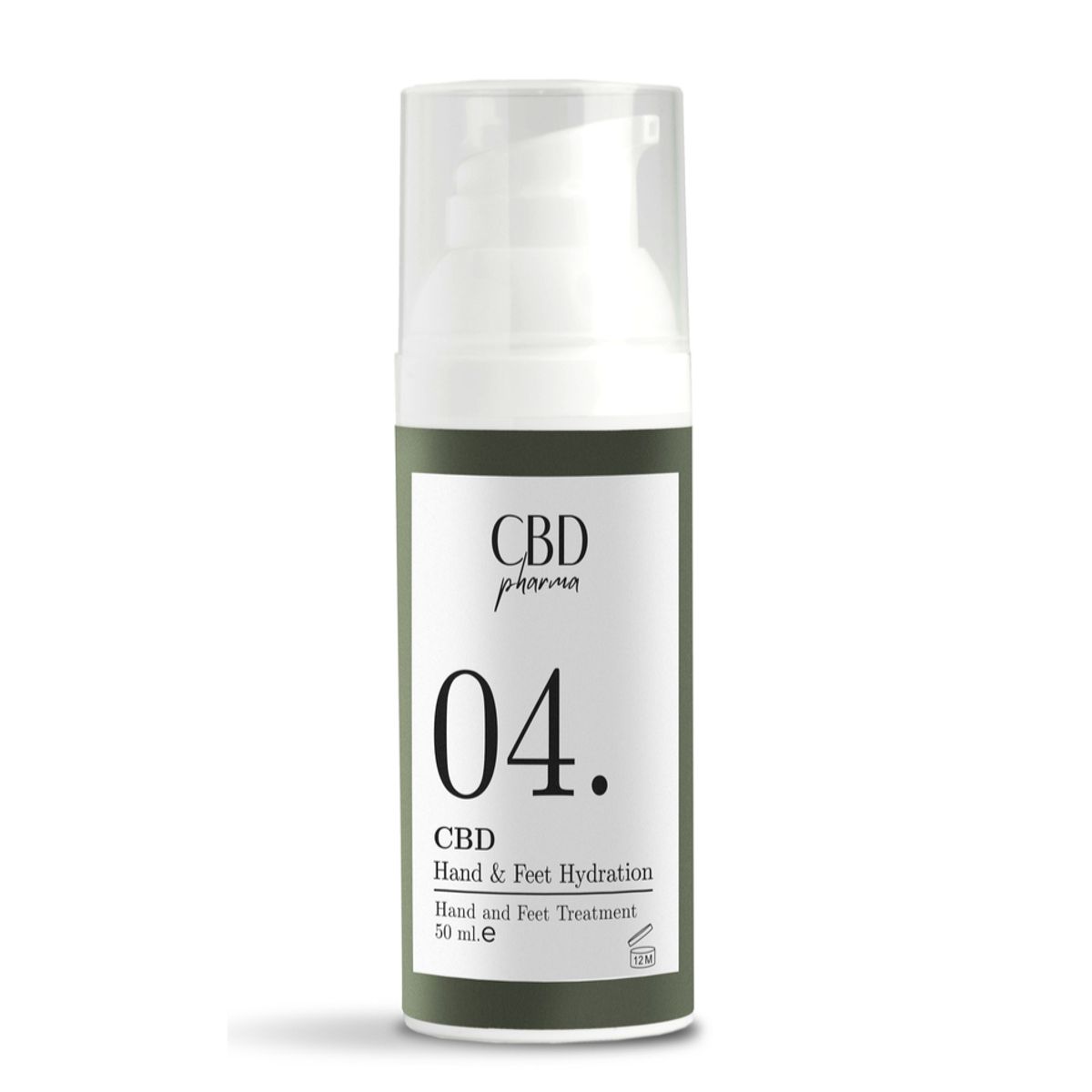 CBD Pharma 04 Hand & Feet Hydration, 50ml.