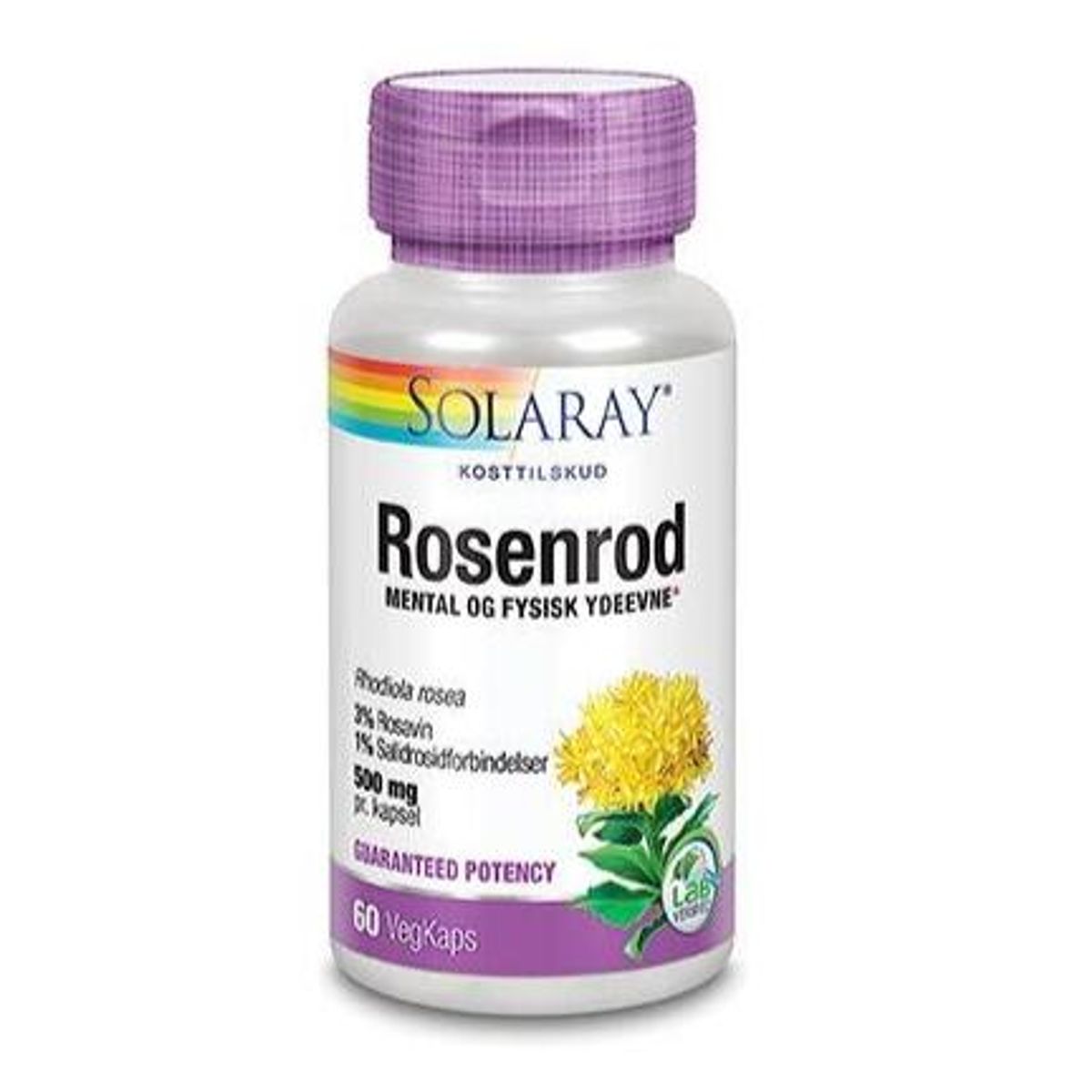 Rosenrod GP Ekstrakt 500 mg, 60 kap.