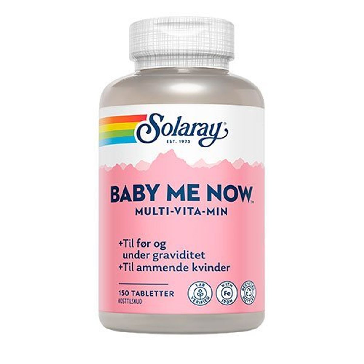 Solaray Baby Me Now Multivitamin 150 tab.