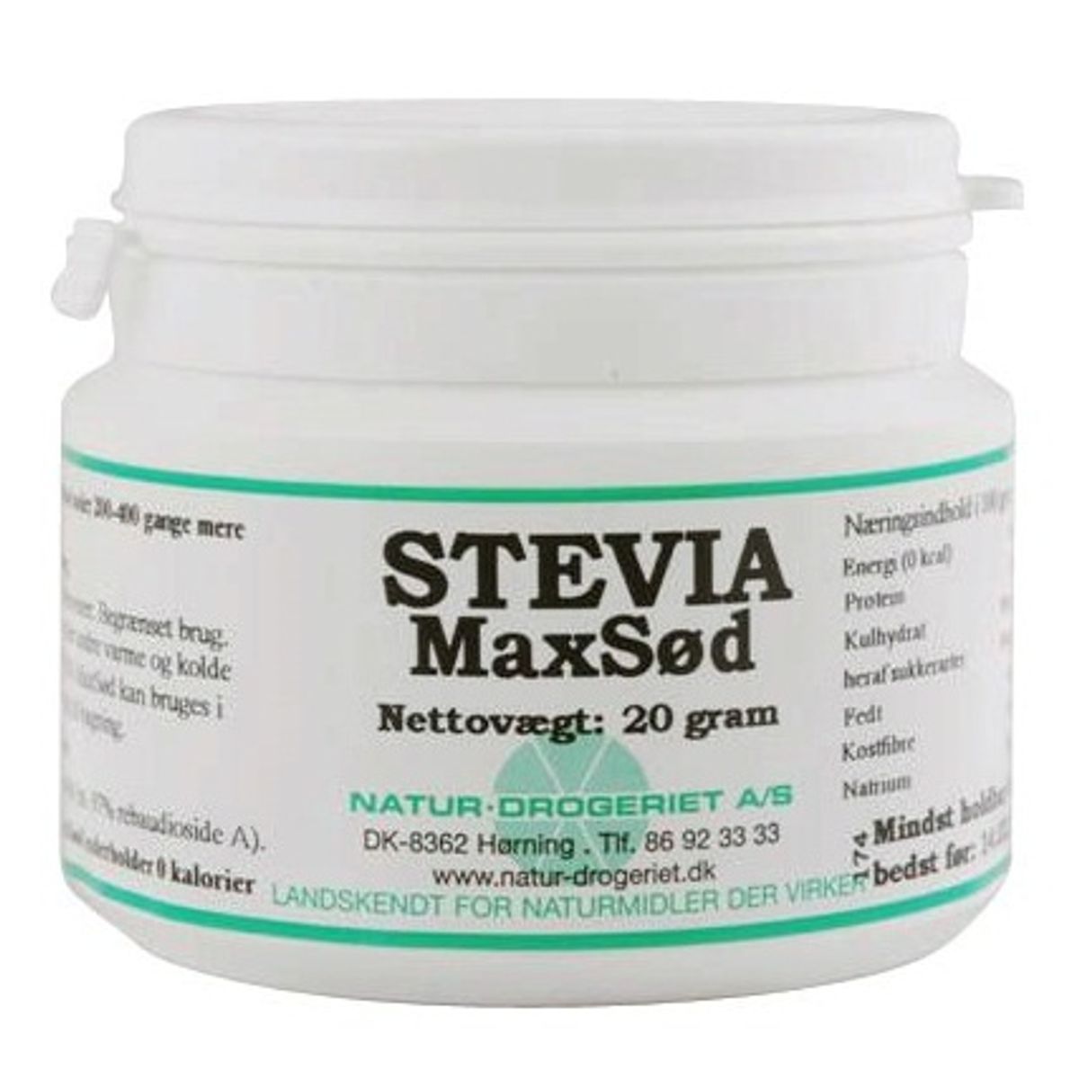 Stevia MaxSød, 20g.