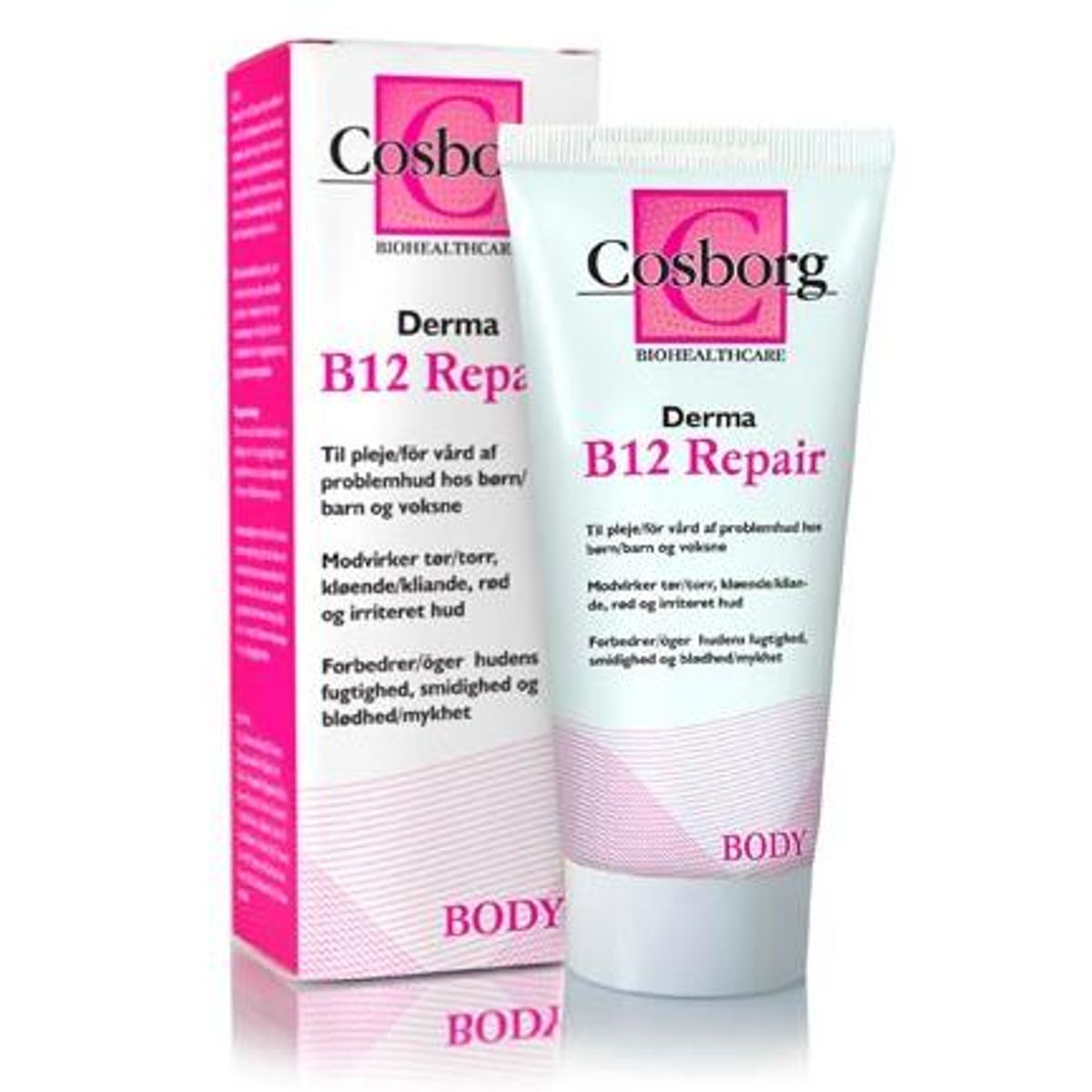 Cosborg Derma B12 Repair bodycream, 100ml.