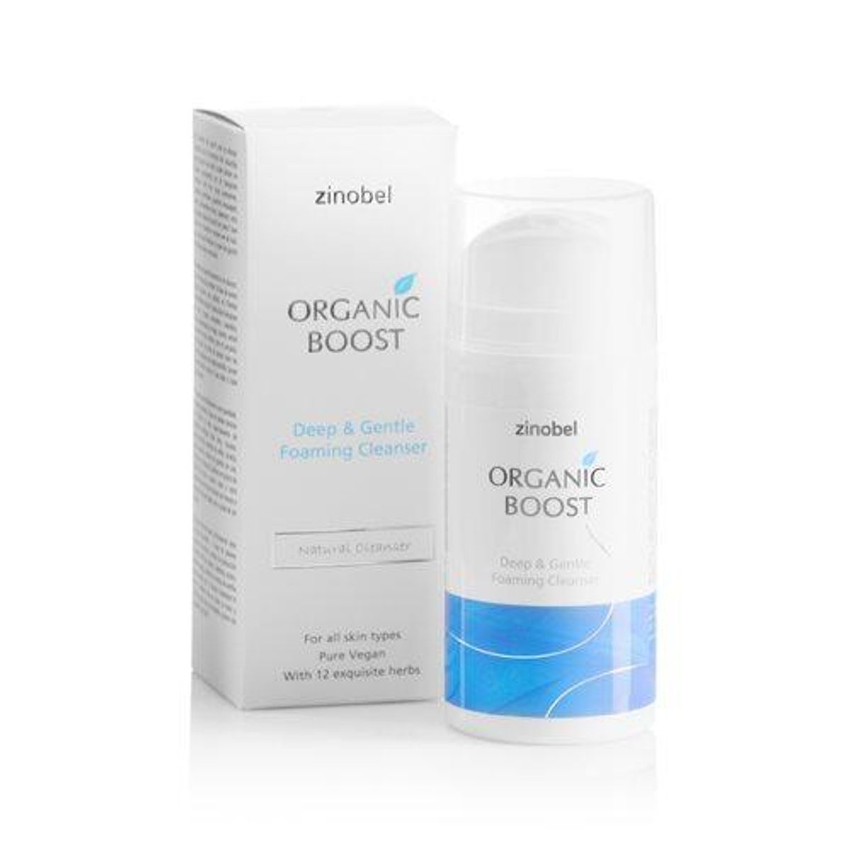 Zinobel Organic Boost Ansigtsrens Deep & Gentle, 100ml