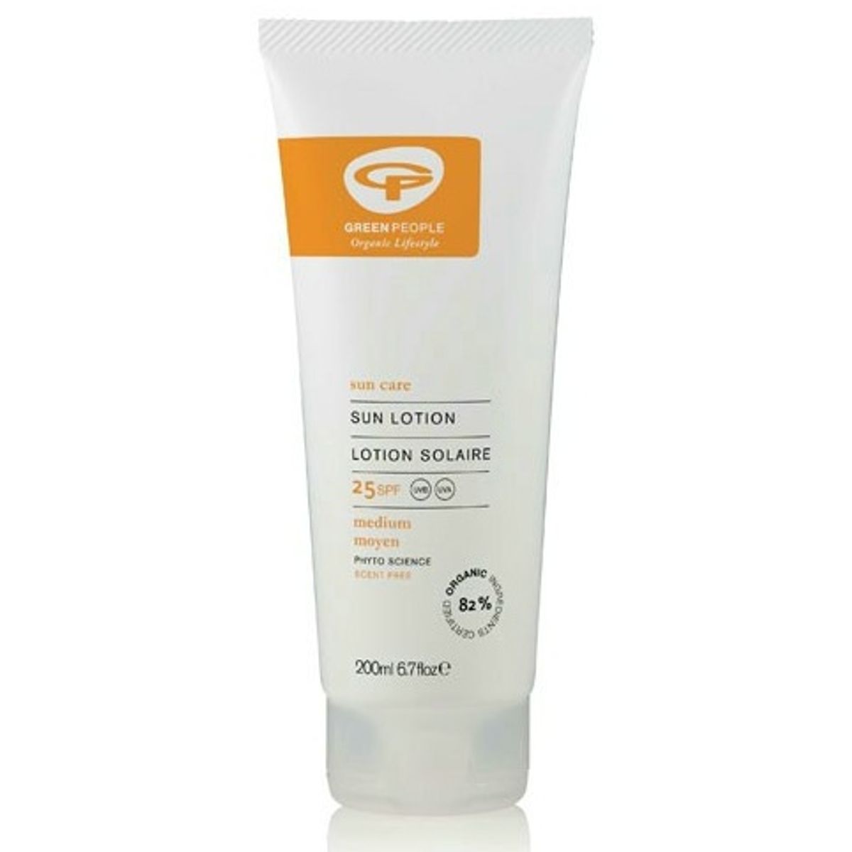 Green People Sun lotion SPF 30 u.duft, 200ml.