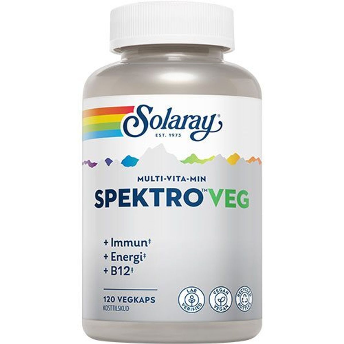 Solaray Spektro VEG, 120kap.