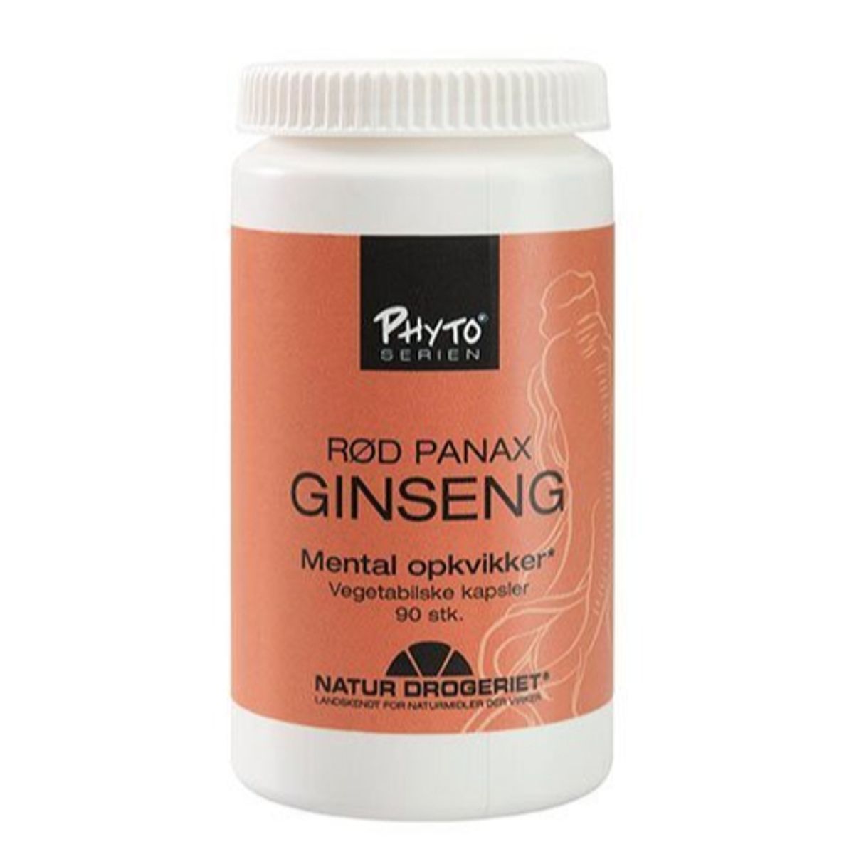 Rød Ginseng 400 mg, 90kap.