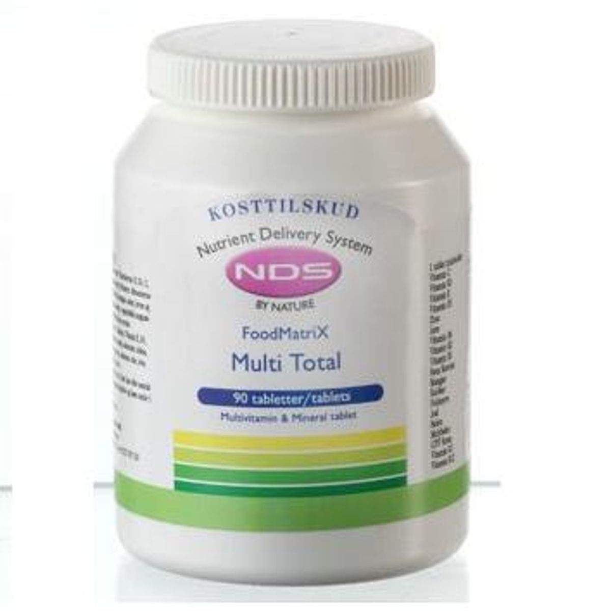 NDS Multi Total - multivit og mineral, 90tab.