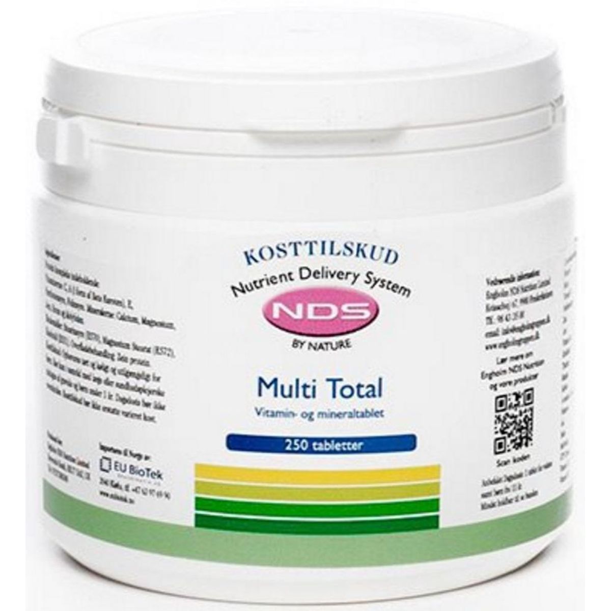 NDS Multi Total - multivit og mineral, 250tab.