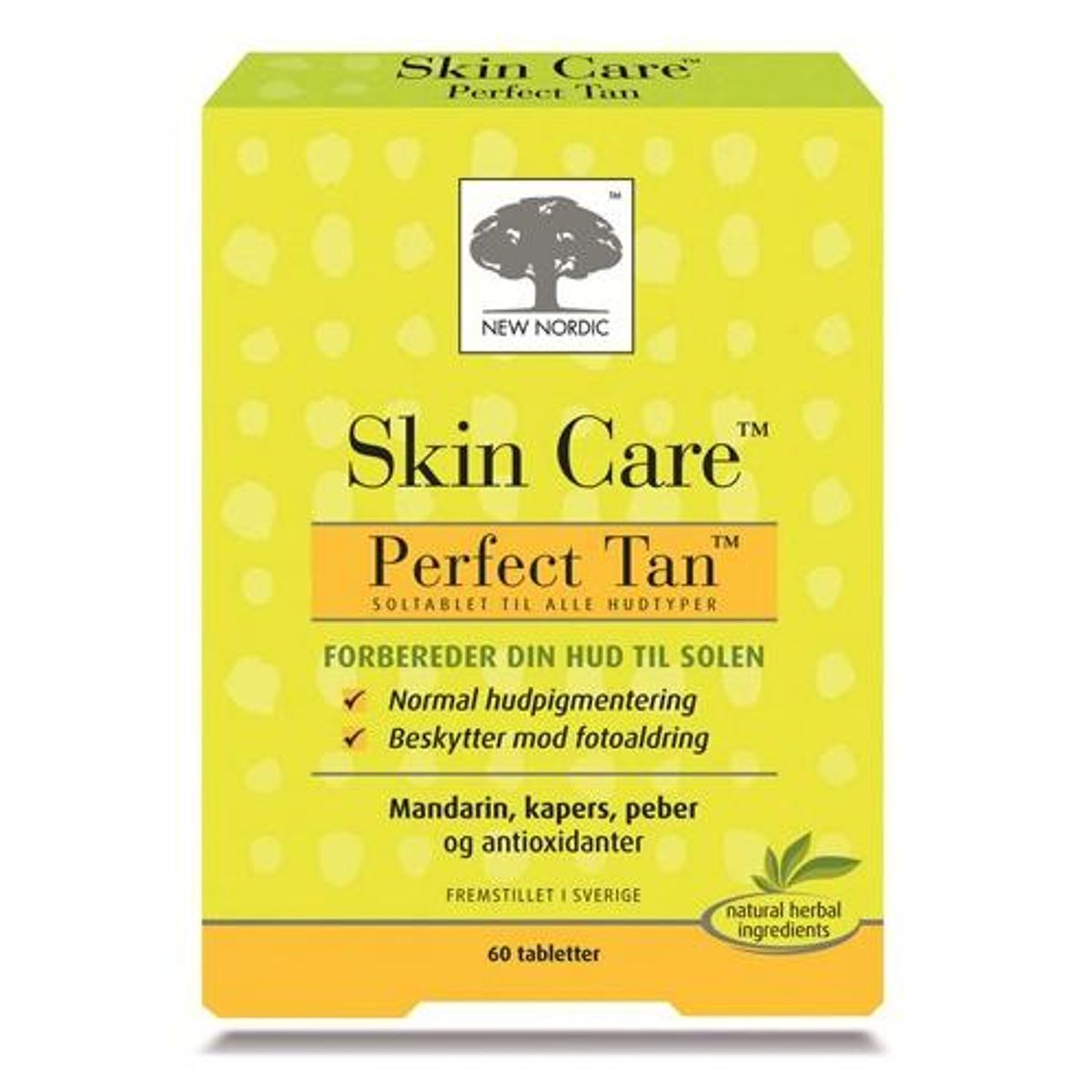 Skincare perfect tan, 60tab.