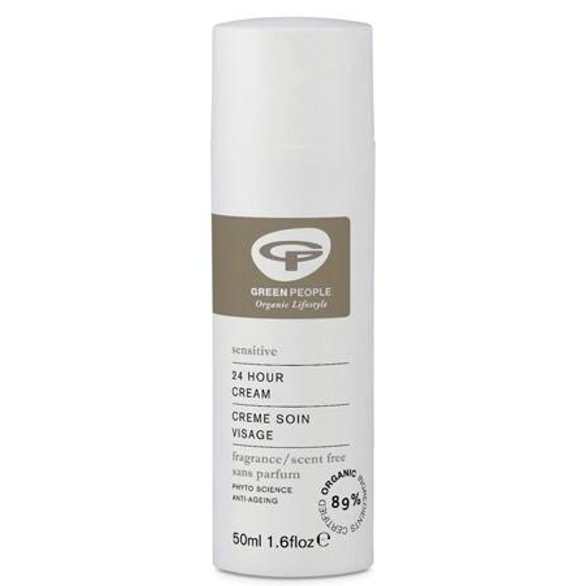 Greenpeople 24 hour cream No Scent u.duft, 50ml.