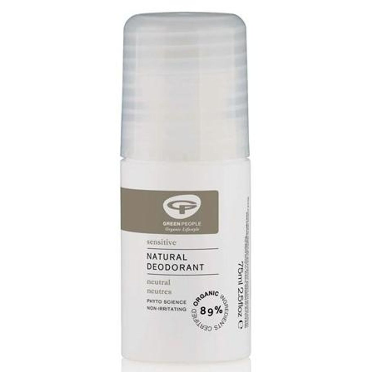 Greenpeople Deodorant No Scent u.duft, 75ml.