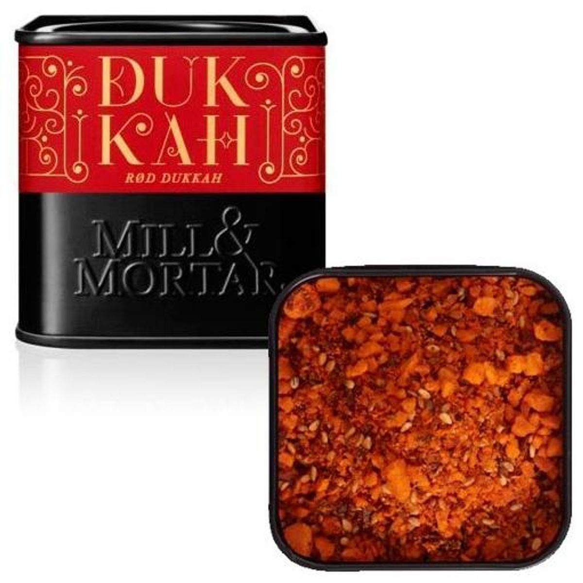 Rød Dukkah mandler m. sød/røget paprika, 75g.