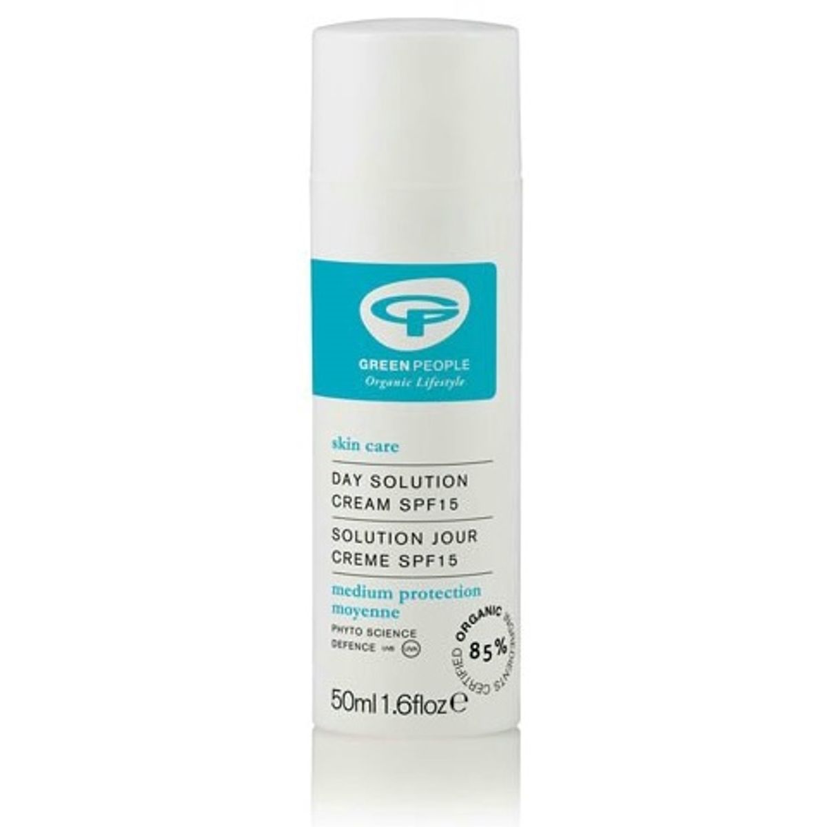 Greenpeople Day solution SPF 15, 50ml.