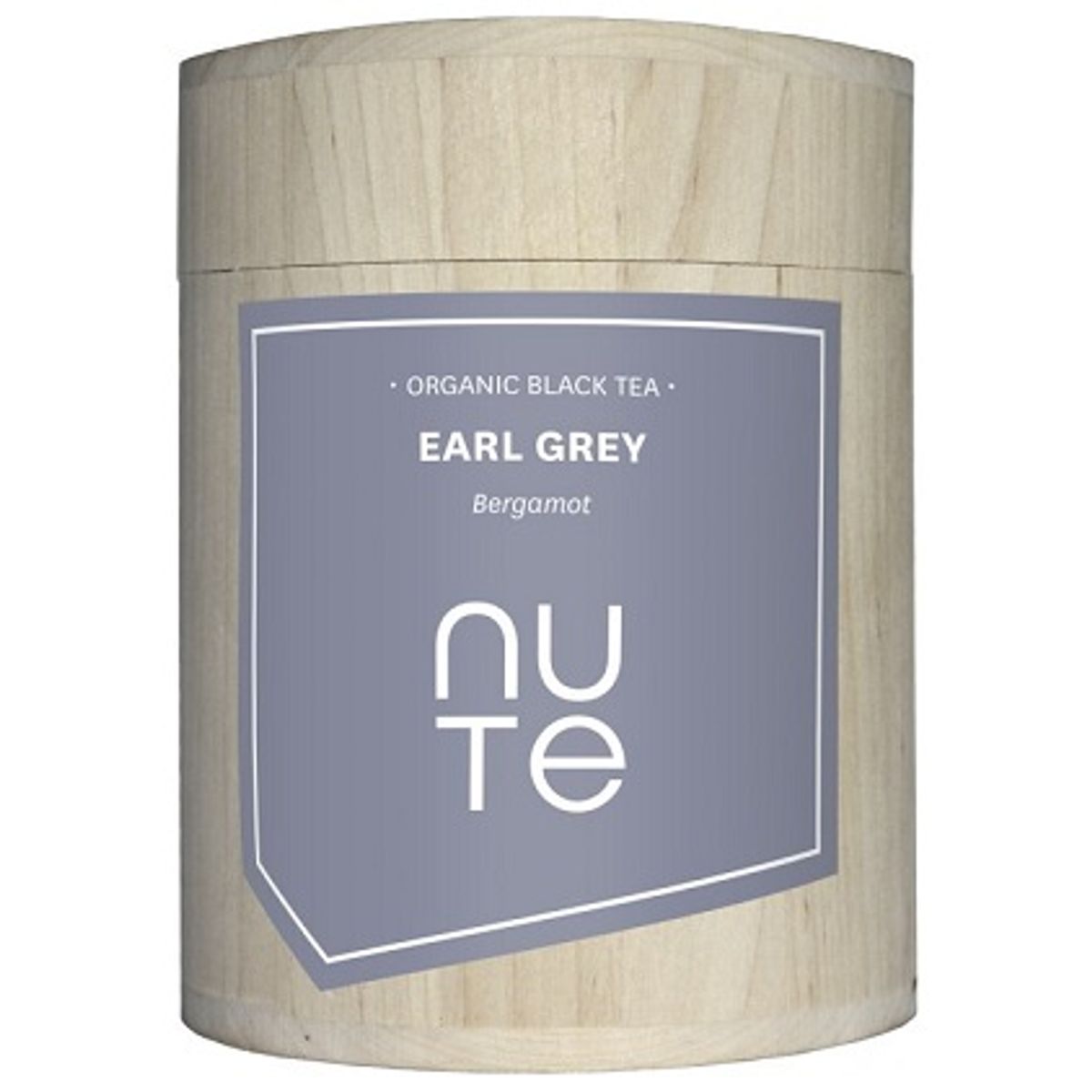 NUTE Earl Grey Tea - sort te Ø, 100g.